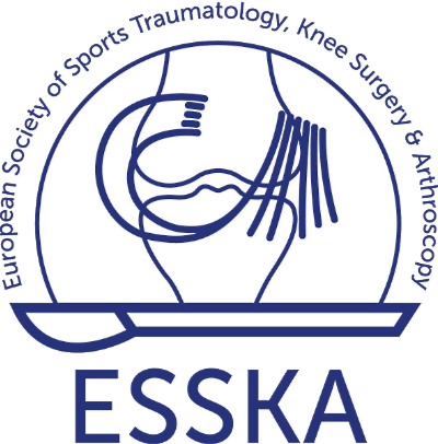 ESSKA, European Society of Sports Traumatology, Knee Surgery and Arthroscopy.